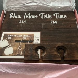 Coffee/wine glass wall decor